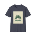 Pine Forest Illustration T-Shirt | Retro Wilderness Wanderer
