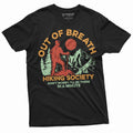 Out of breath hiking society T-shirt Hiker shirt nature tee shirt mountains tee