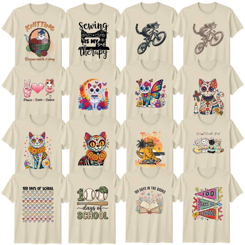 Novelty Teachers Cat Adult T-Shirt Education Birthday Gift