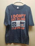 Nintendo I Don't Get Older I Level Up T-Shirt Mens XL SHIPS WORLDWIDE