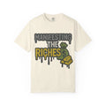 Manifesting the Riches Unisex Garment-Dyed T-Shirt