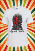 Game Over Dead Pool Game Of Thrones Men Women Vest Tank Top Unisex T Shirt 1913