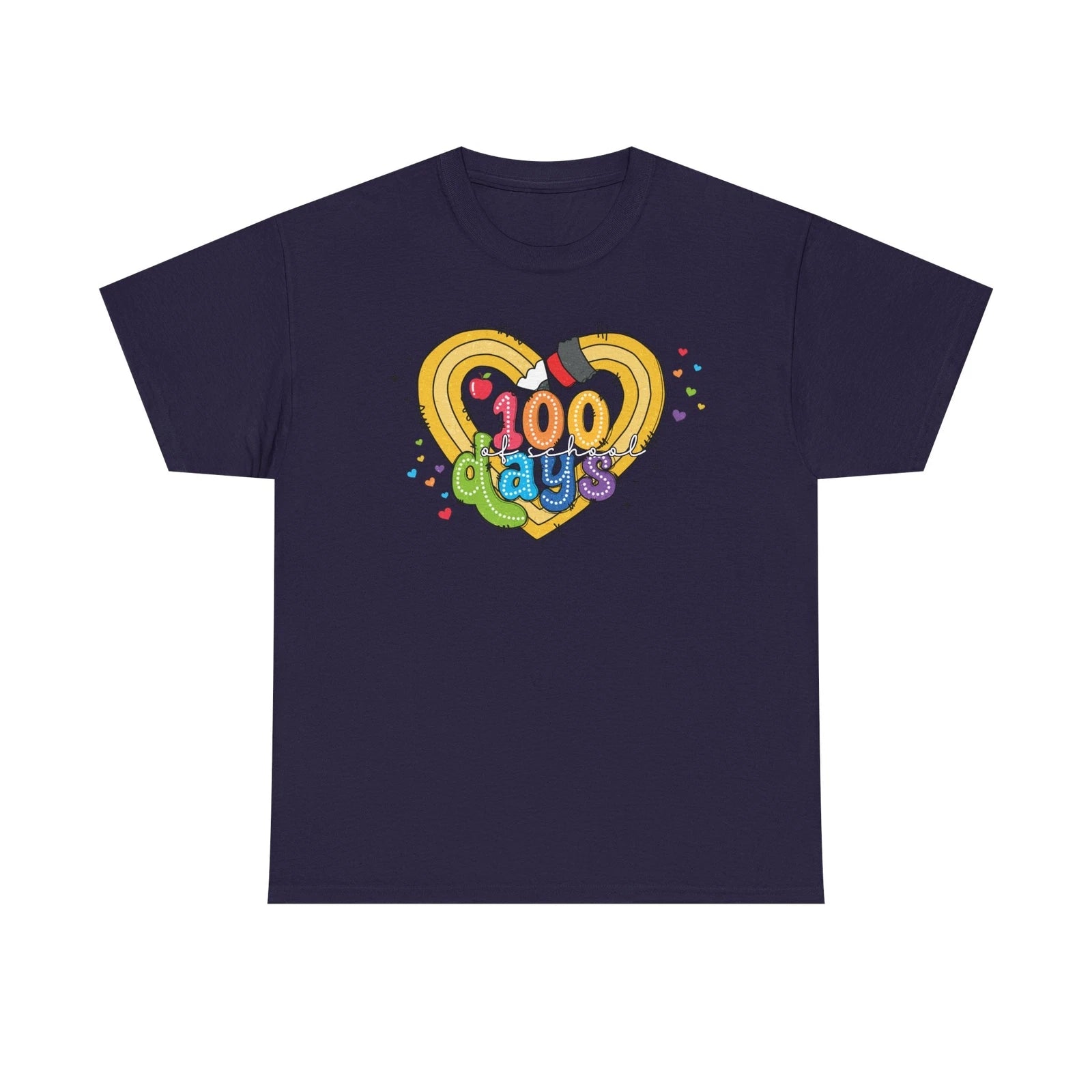 100 Days of School Shirt Happy 100 Days of School Tshirt Gift for Teacher