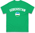 Uzbekistan football T Shirt,Personalised football Tee,Custom Name and Number Top
