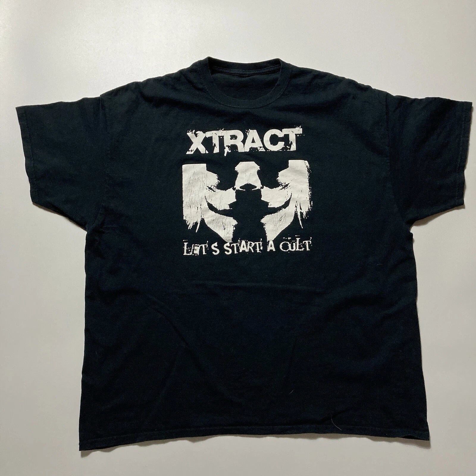 vintage xtract let’s start a cult punk rock band tee