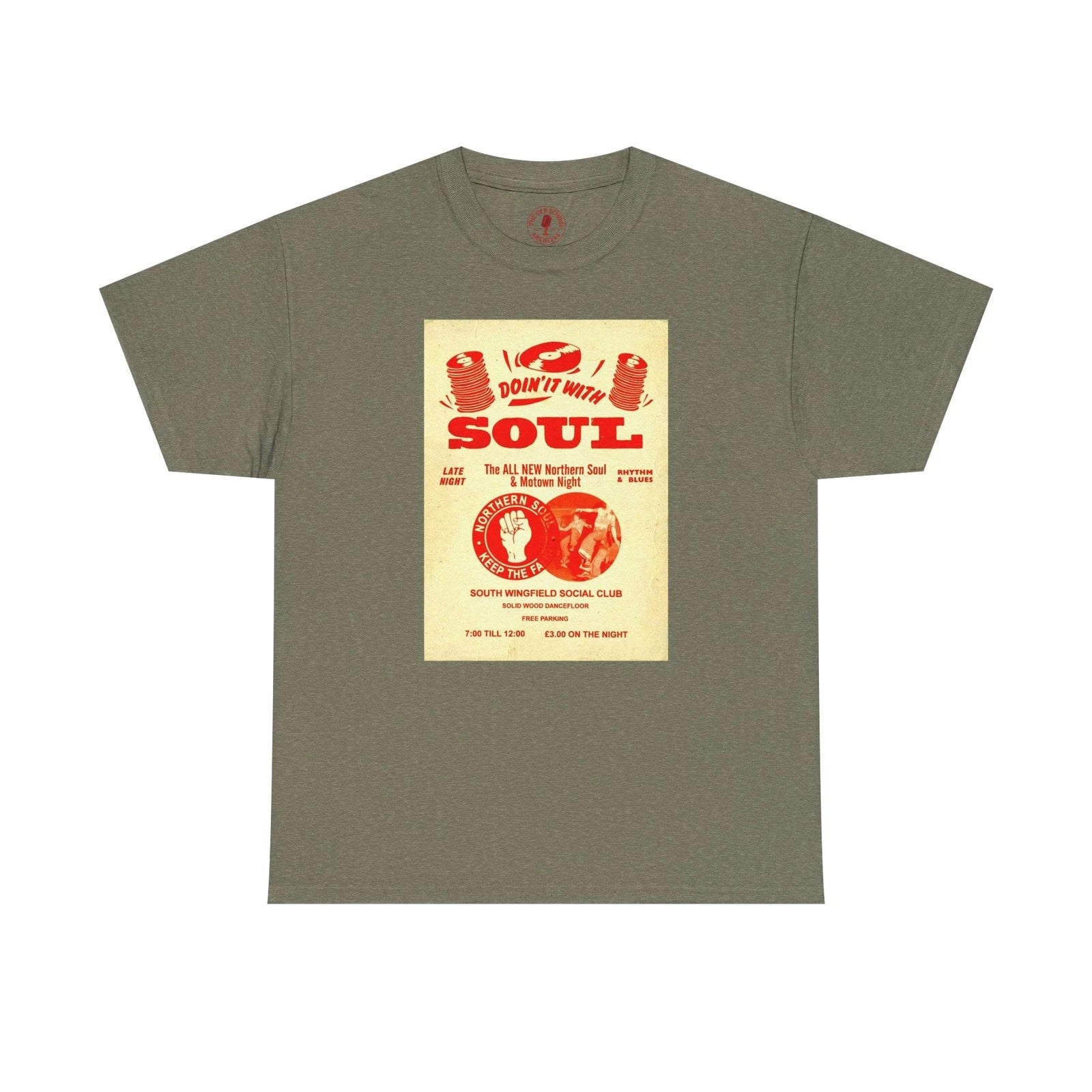 “Northern Soul Motown Dance Party” Retro Tee • Vintage Music Graphic • NWT S-5XL