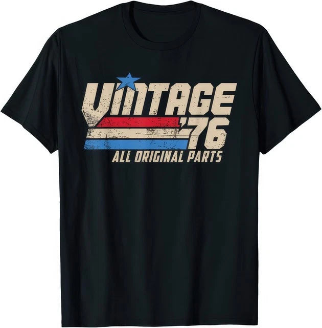 Vintage 76 Retro 1976 50th Birthday Dad 2026 T-Shirt