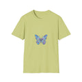 Colorful Butterfly Graphic T Shirt Lightweight Cotton Nature Lover Tee Top