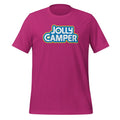 Jolly Camper Camp Outdoor Hike Parody Logo Funny Unisex T-Shirt