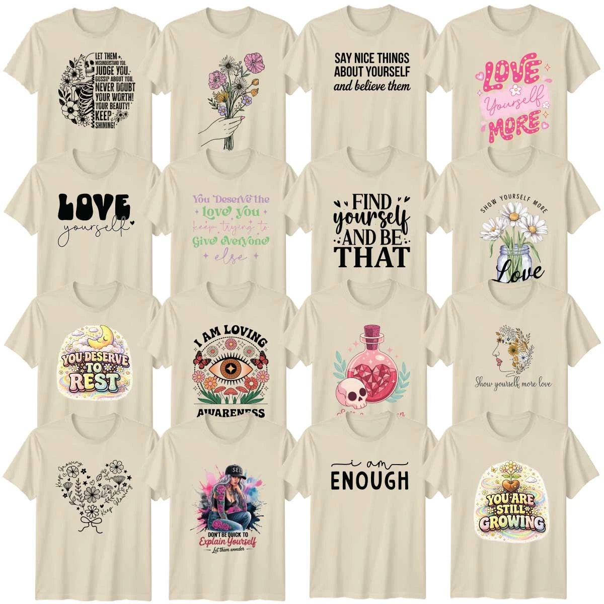 Positive Vibes Mental Health Sarcastic Humour Adult T-Shirt Positive Vibes Gift