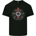 Acoustic Guitar Swirls Mens Light Cotton T-Shirt