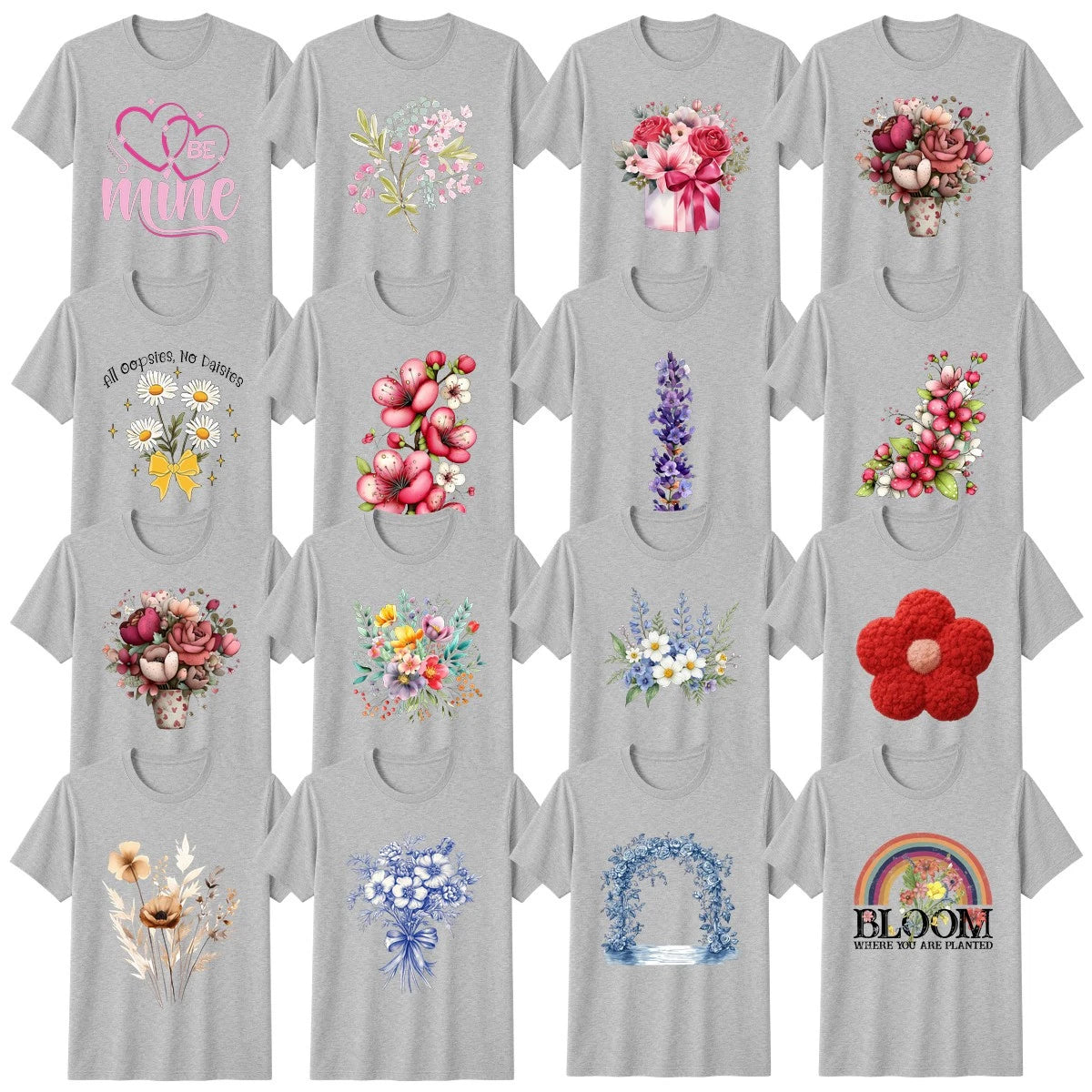 Flowers T-Shirt Botanical Garden Nature Lover Gift