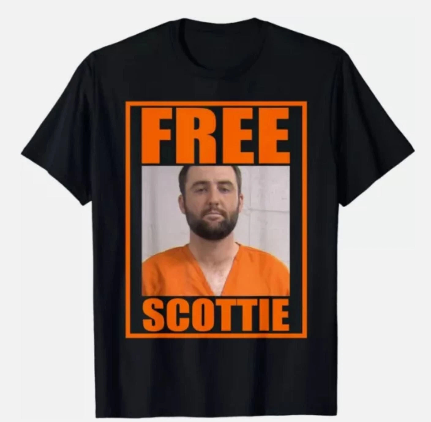 Free Scottie Shirt Scottie Mugshot Free Scottie Unisex T-Shirt