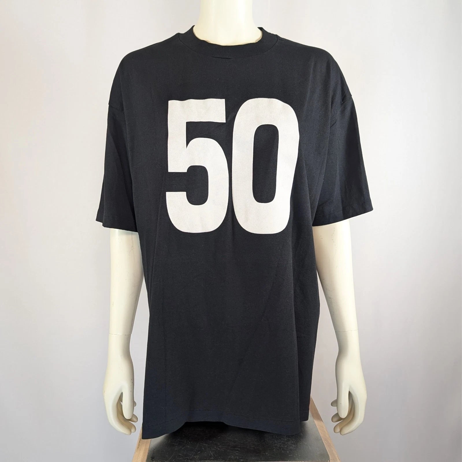 Over the hill 50 wheelchair black tshirt unisex adult vintage retro