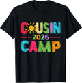 Cousin Camp Crew 2026 Summer Vacation Beach Family Boy Girl T-Shirt