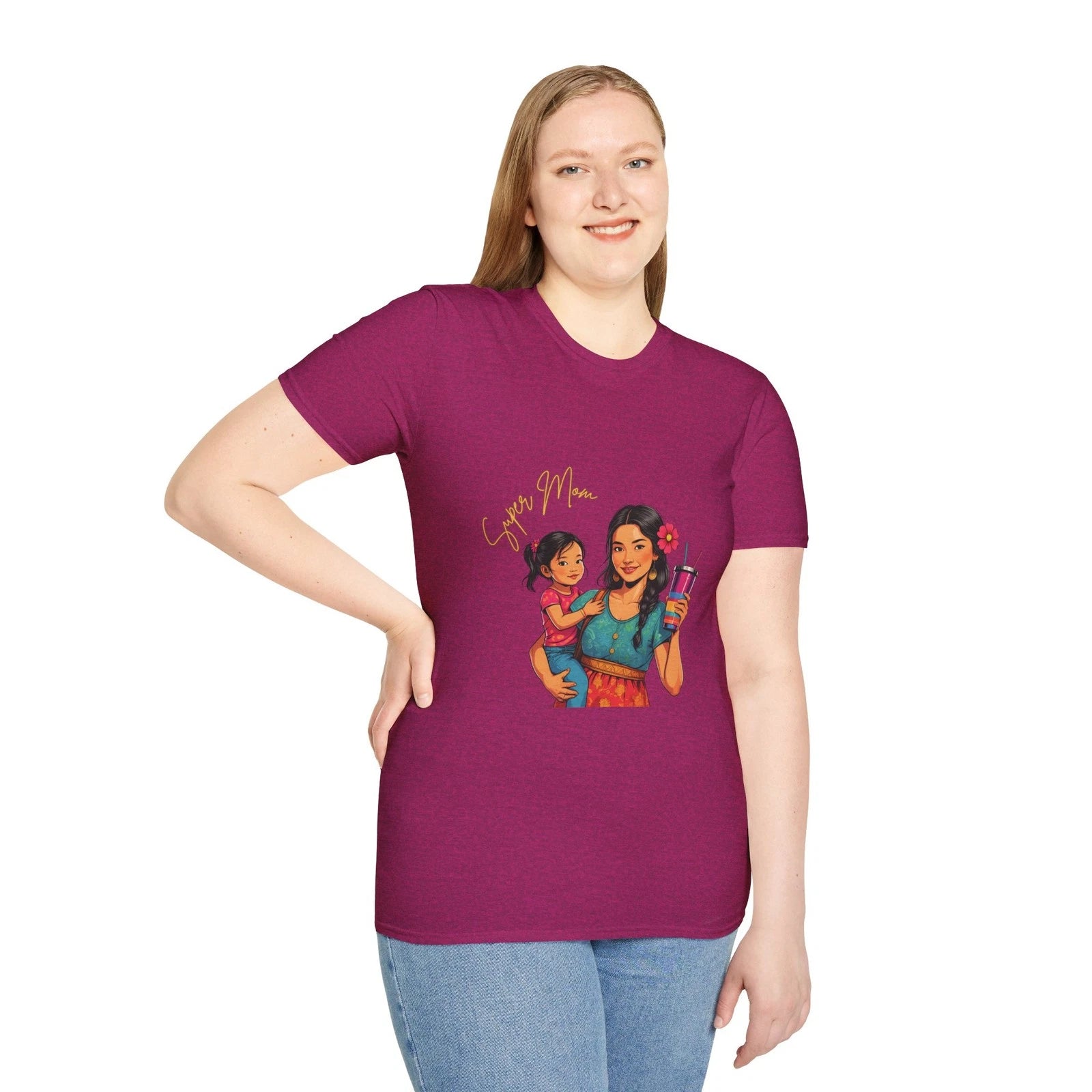 Super Mom T-Shirt, Mother's Day Gift, Mom Life Tee, Motherhood Shirt, Mom