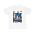 Japanese T Shirt Shibuya Tokyo Shirt Harajuku Travel Gift Kanji Tee Flashlander