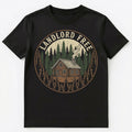 Off Grid Enthusiast Landlord Free Cabin Homesteading Unisex T-Shirt