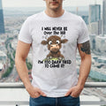 I WILL NEVER BE OVER THE HILL | FUNNY | NOVELTY | JOKE | MEN'S T-SHIRT TEE TOP