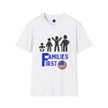 Families First T-Shirt Family Tee Matching Family Reunion Outfit Shirt Patriotic