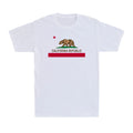 California Republic Flag Patriotic State Travel USA NCR Flag Gift Men's T-Shirt