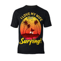 Summer Vibes Tropical Sunset Surfer Love Beach Waves Holiday Men's T-Shirt