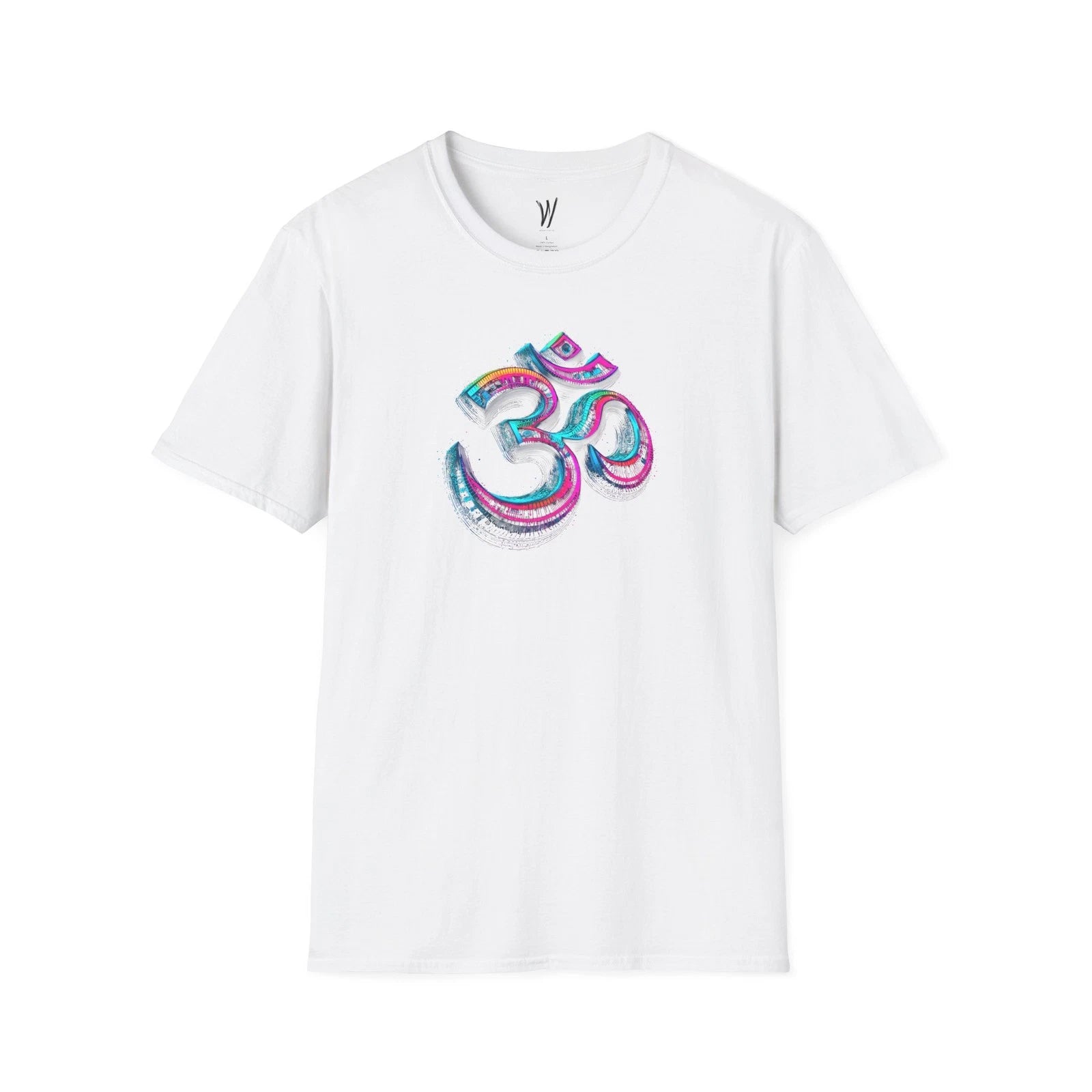 Psychedelic Om Symbol T-Shirt | Colorful Yoga Meditation Tee
