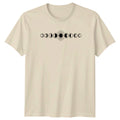 Celestial Moon Phase Sun Design T-Shirt Moon Phases Celestial Birthday Gift
