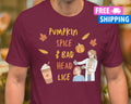 Funny Pumpkin Spice Latte Shirt Autumn Pumpkin Halloween Head Lice