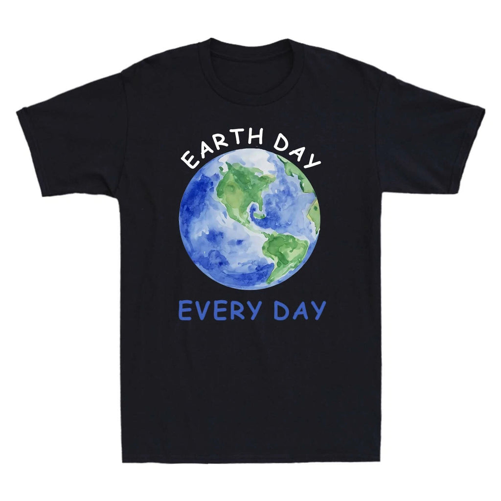 Earth Day Earth Day Earth Day T-Shirt Save The Planet Men's T Shirt Cotton Tee