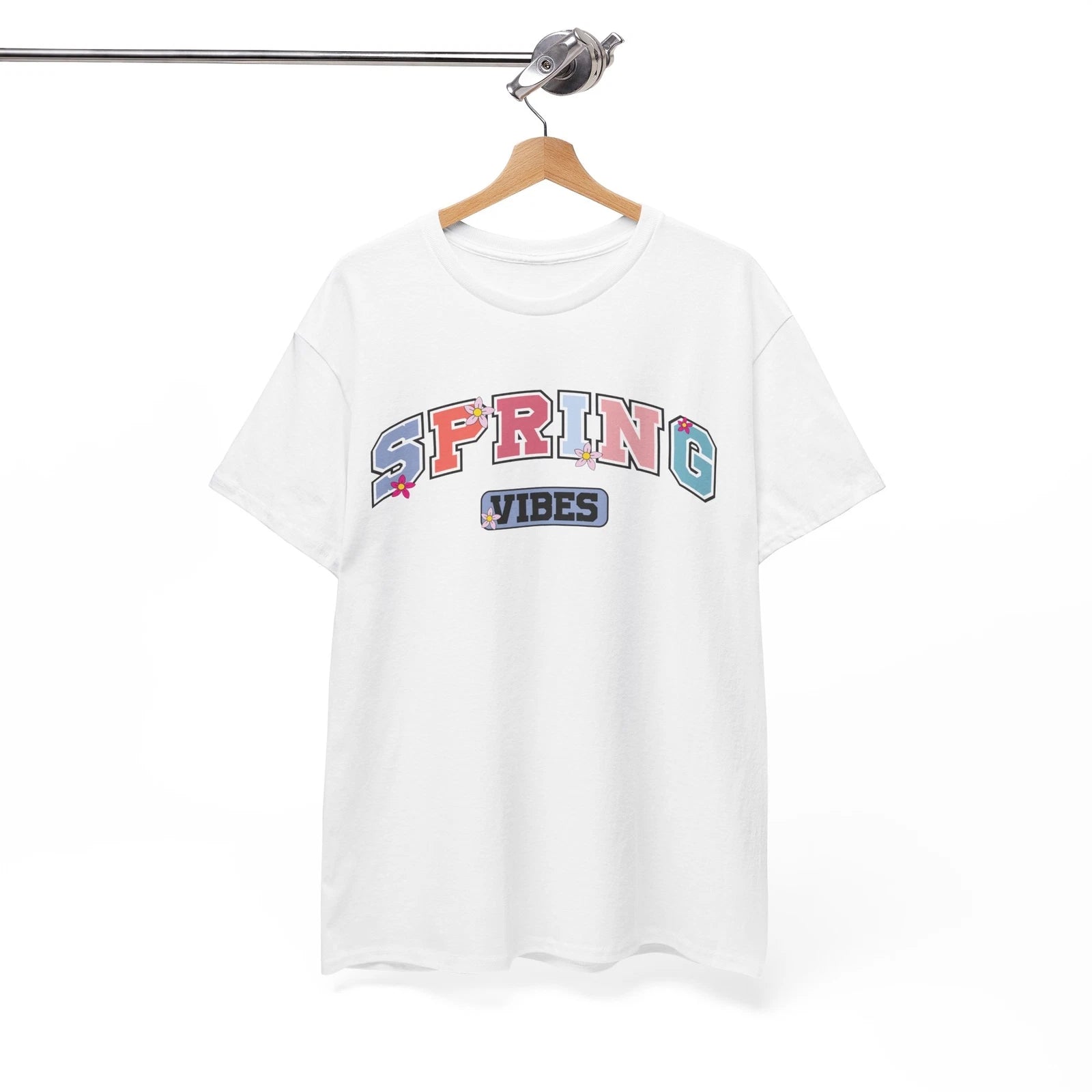 Soft Pastels T-Shirt | Spring Colors & Flower Lover Tee | Spring Vibes Shirt