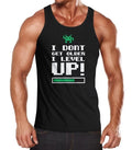 Men's tank top I dont get older I level up muscle shirt tank top muscle shirt