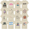 Patriotic Astrology Fitness Adult T-Shirt Zodiac Birthday Gift