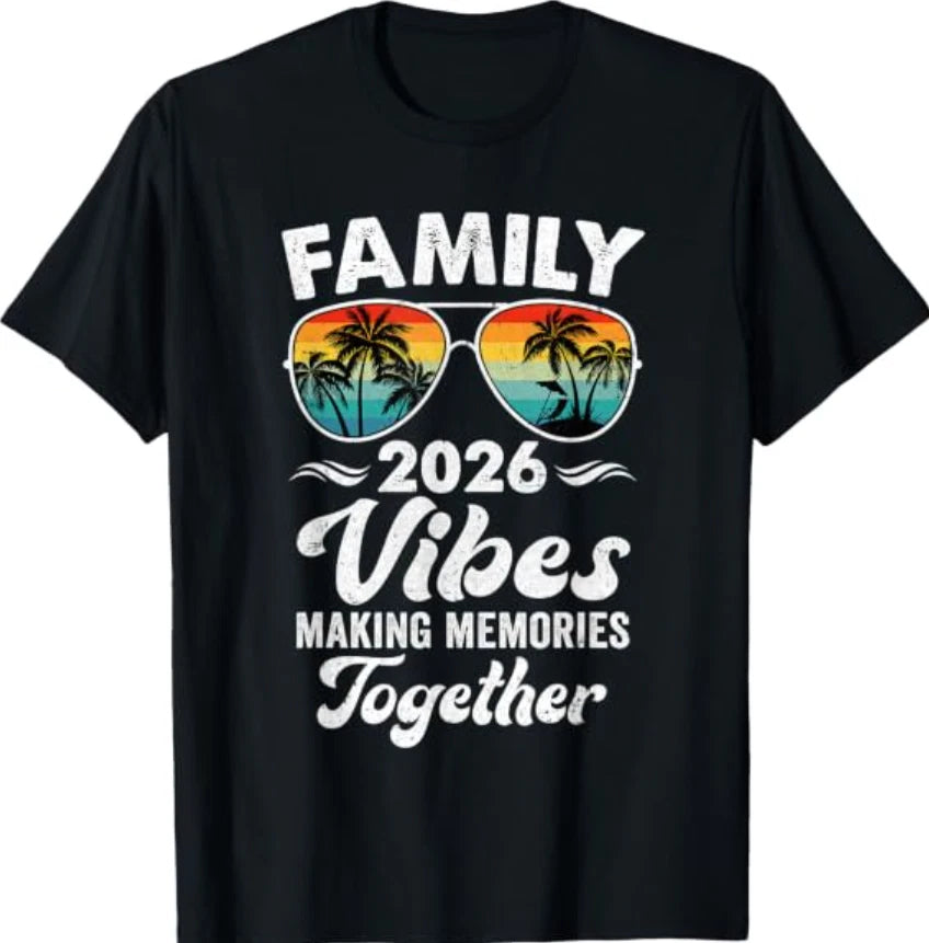 Family Vibes Family Reunion Vacation Making Memories T-Shirt
