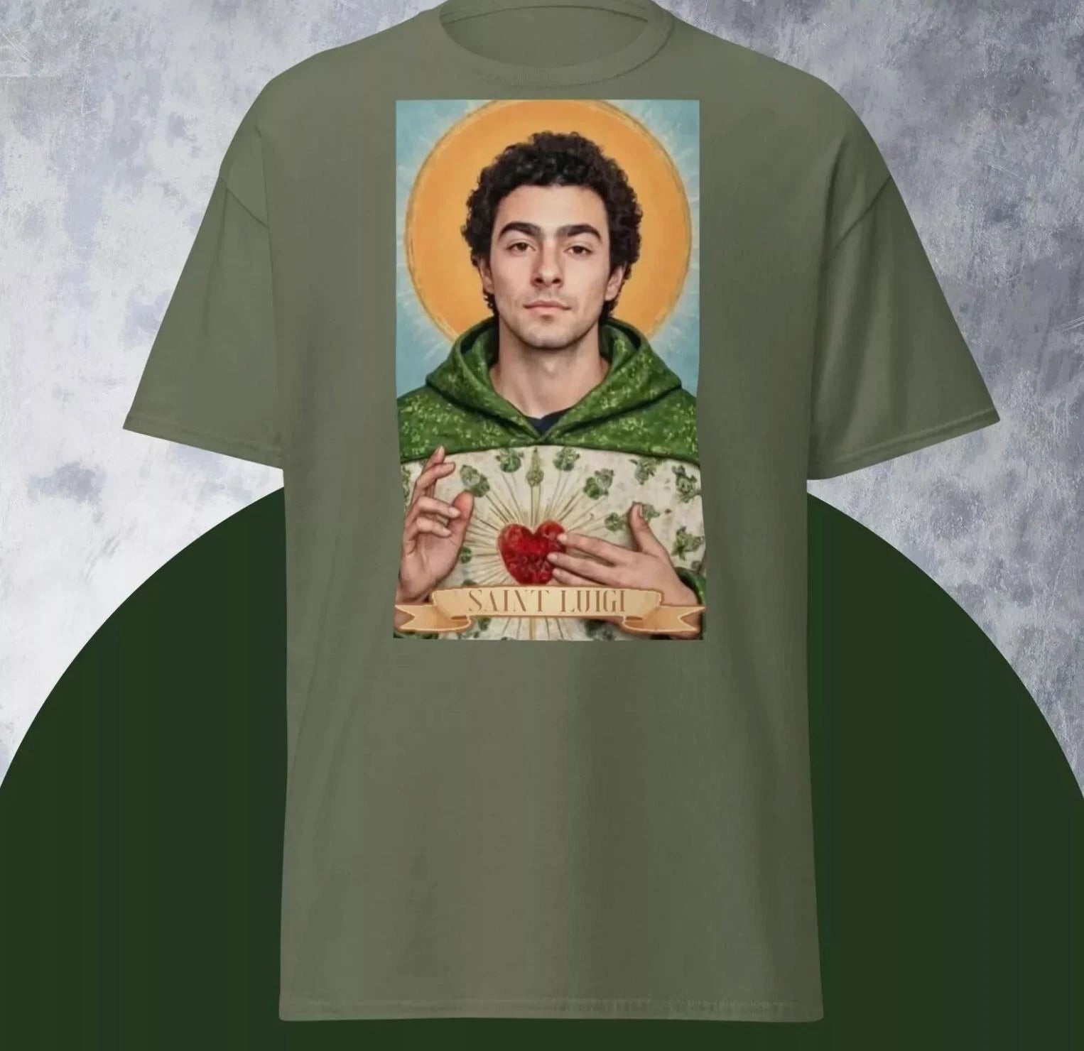 Saint Luigi T Shirt Patron of over due justice