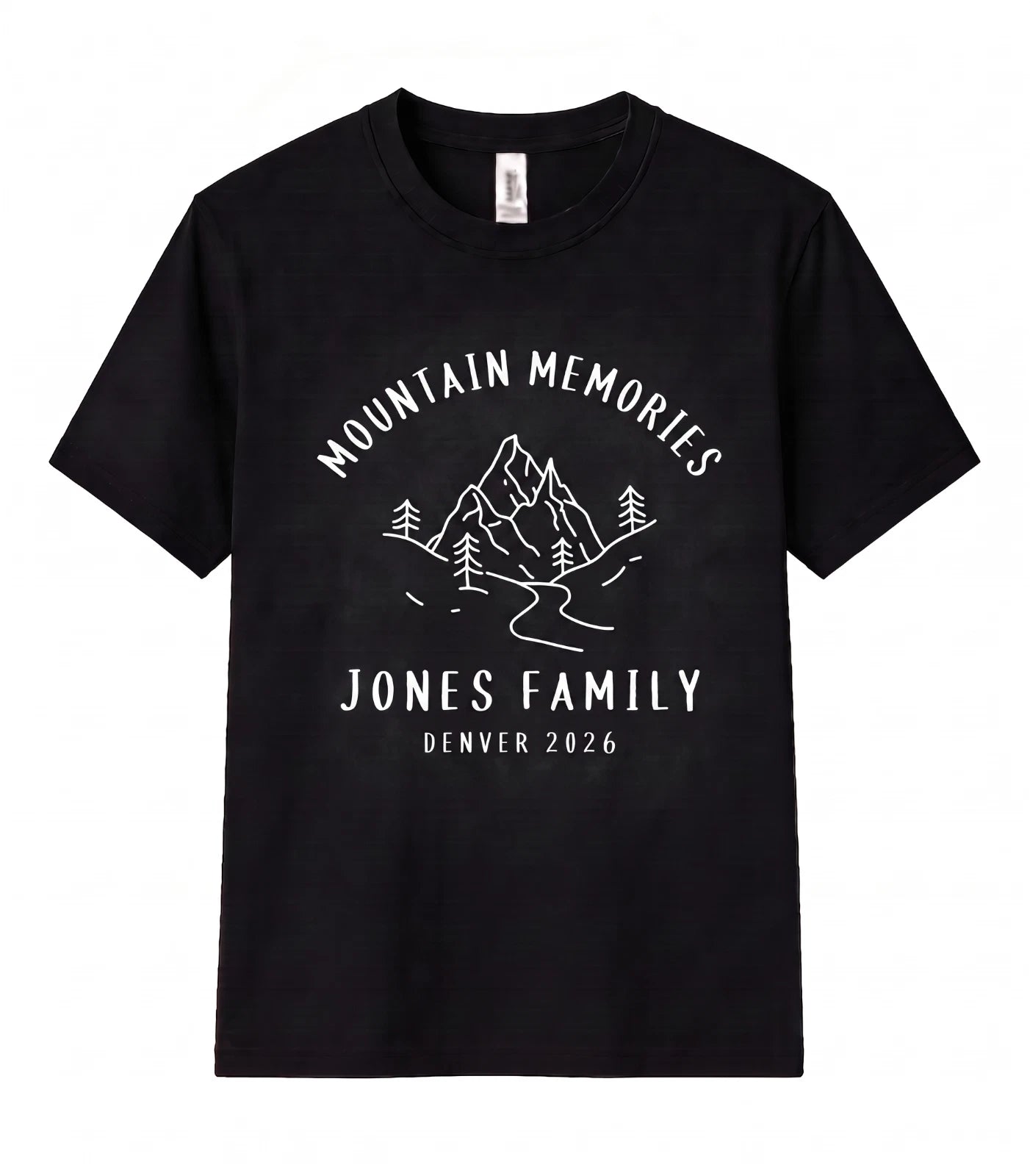 Custom Family Vacation Shirt Mountains Camping Crew Hiking Trip Mountain Hiking