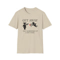 Get Away Cupid Humorous Quote T-Shirt | Anti-Love Graphic