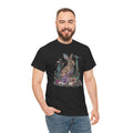 Rabbit Cactus Desert Floral T-Shirt - Exotic Flower Tee for Summer & Beach Vibes