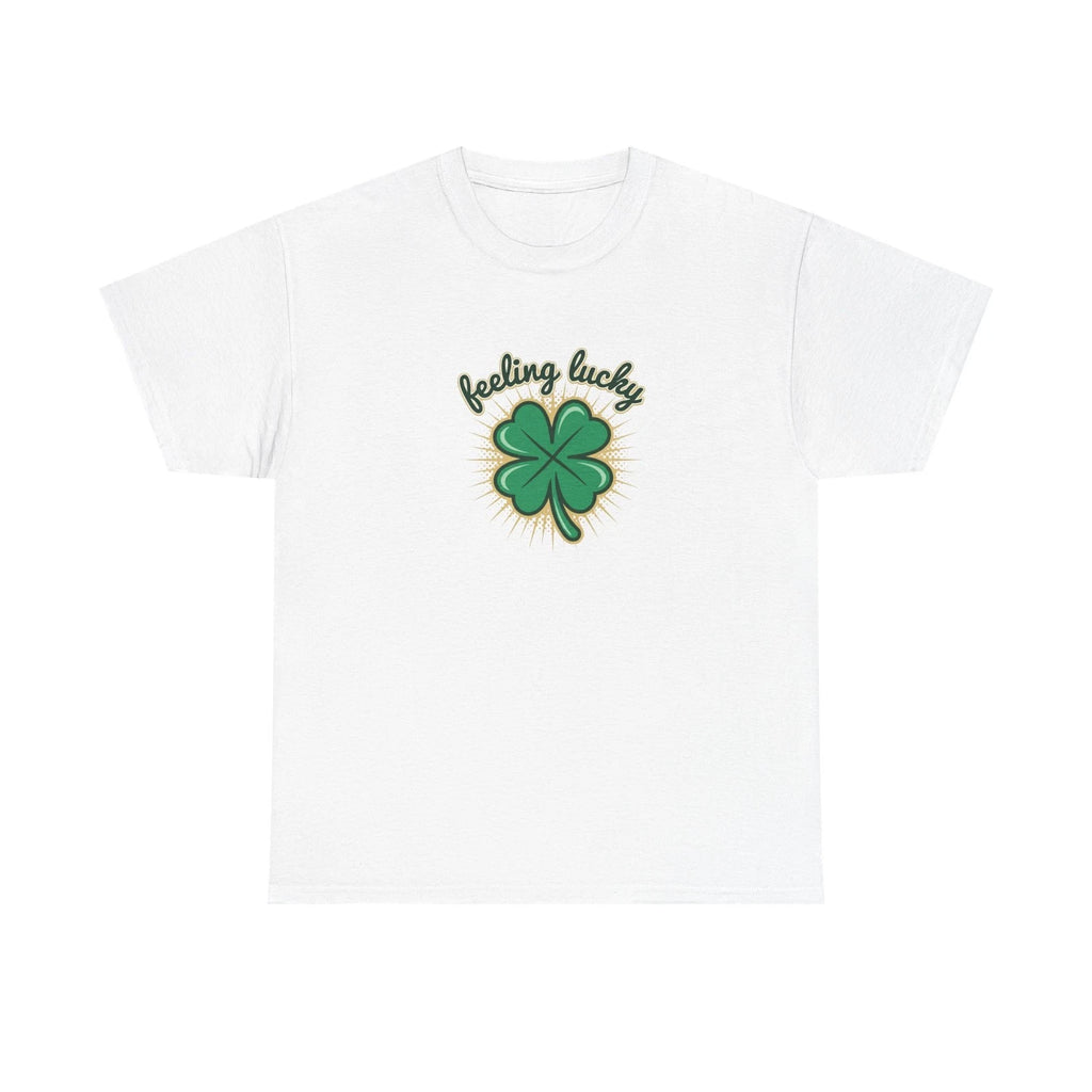 Feeling Lucky Clover Tee | St. Patrick's Day Shamrock Shirt