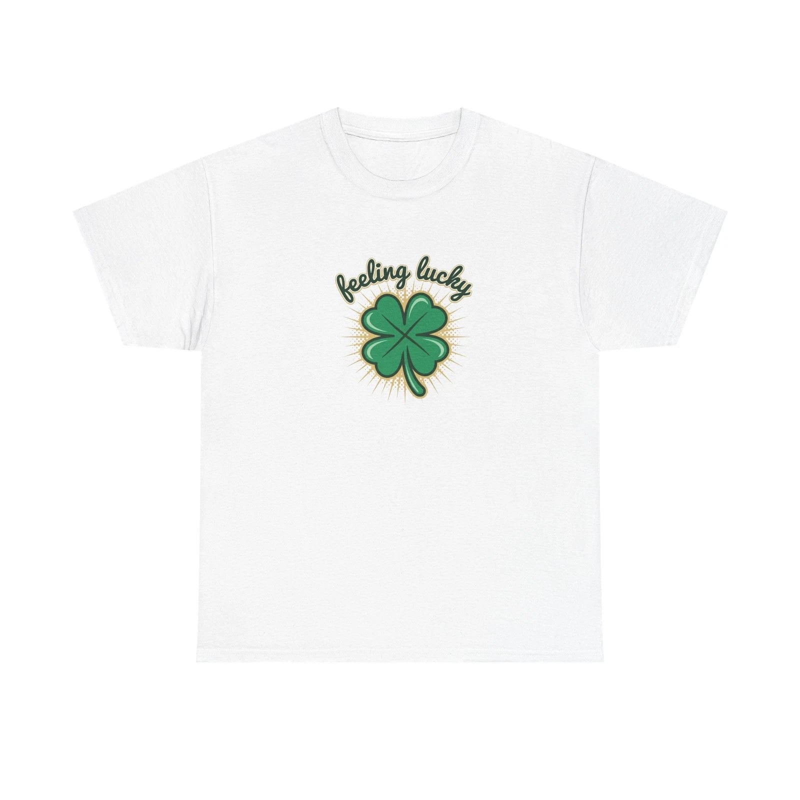 Feeling Lucky Clover Tee | St. Patrick's Day Shamrock Shirt