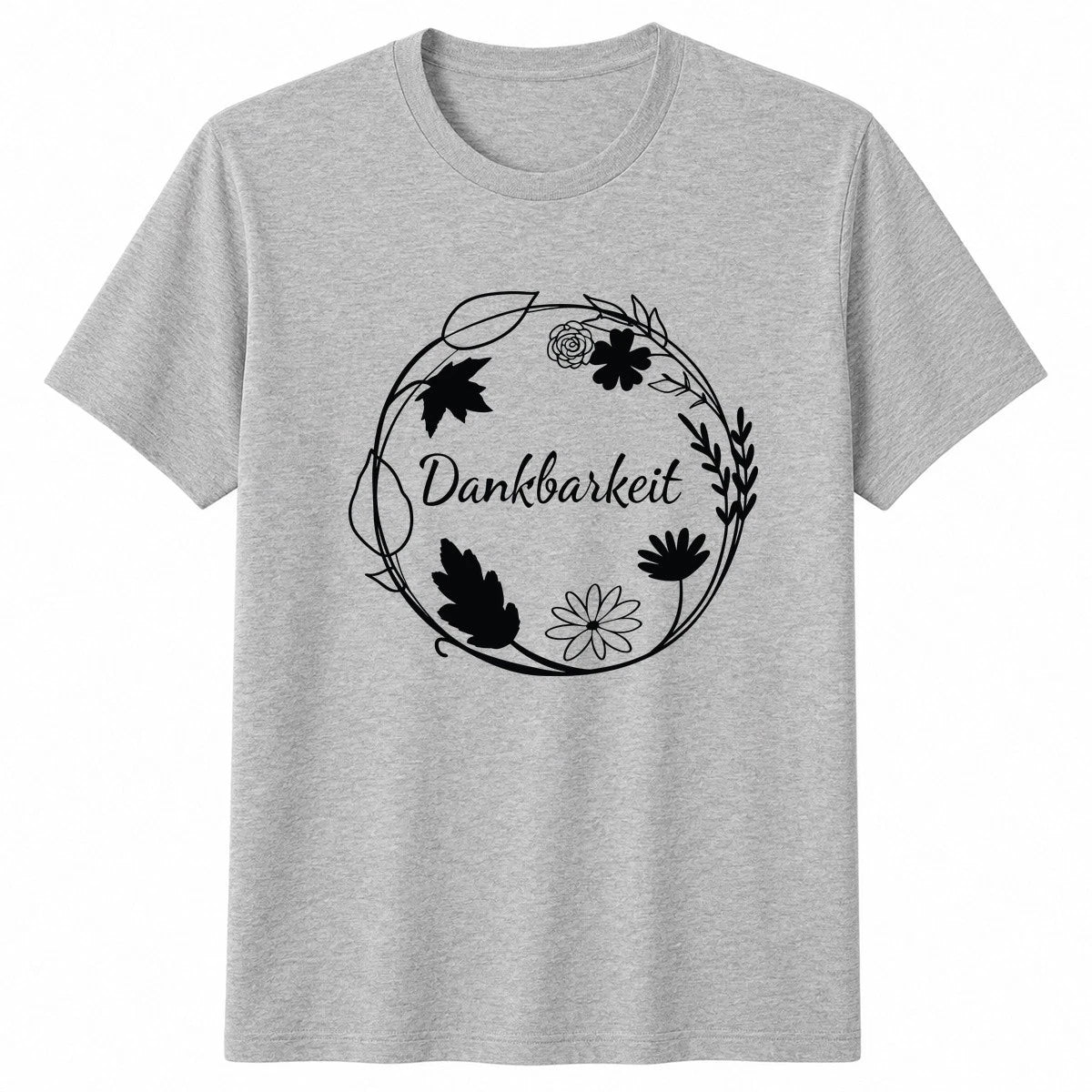 Minimalist Floral Abstract Art T-Shirt Abstract Shape Birthday Gift