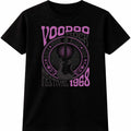 Voodoo Rock Festival 1968 Winged Electric Guitar Indie Blues Graphic T-Shirt.
