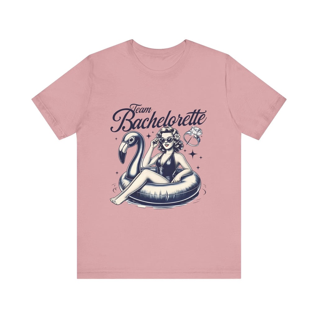 Team Bachelorette T-Shirt, Fun Bachelorette Party Tee, Team Bride Top Engagement