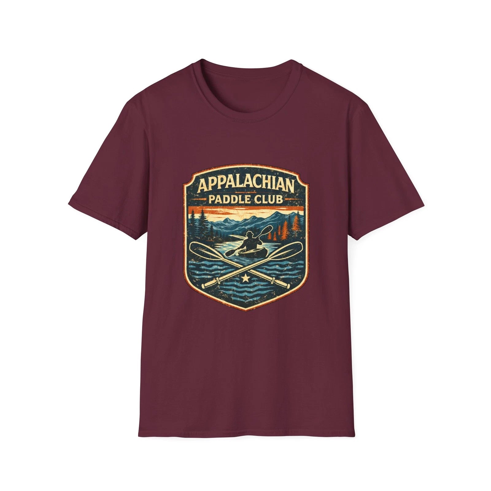 Appalachian Paddle Club T-Shirt — Kayak & Canoe Outdoor Adventure Tee