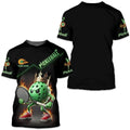 Custom Pickleball 3D T-Shirt - Personalized Player Apparel V216
