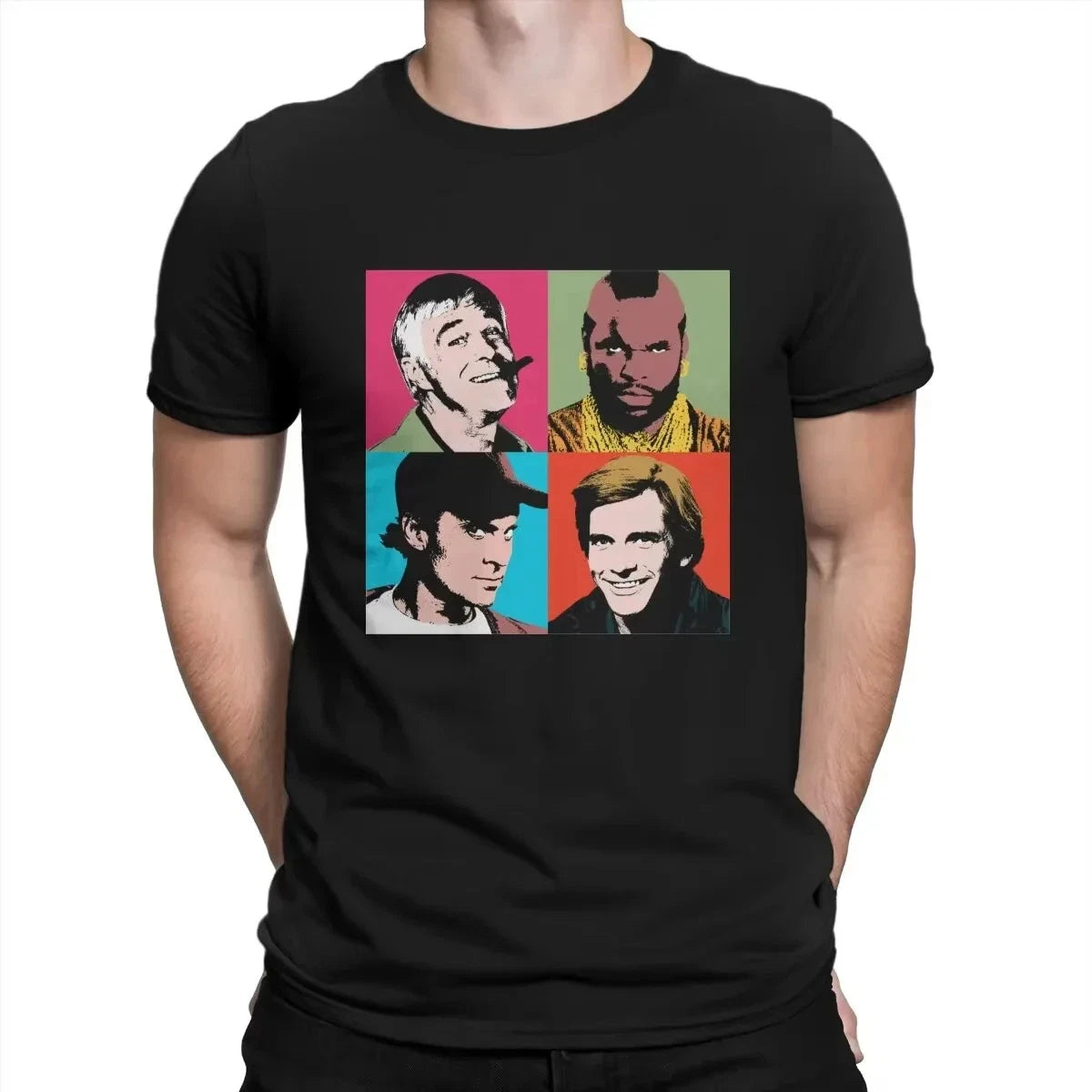 Graphic Men's T Shirt - Trendy Pop Art Design