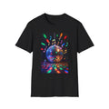 Disco Mirror Ball Music Notes T-Shirt | Retro Dance Party