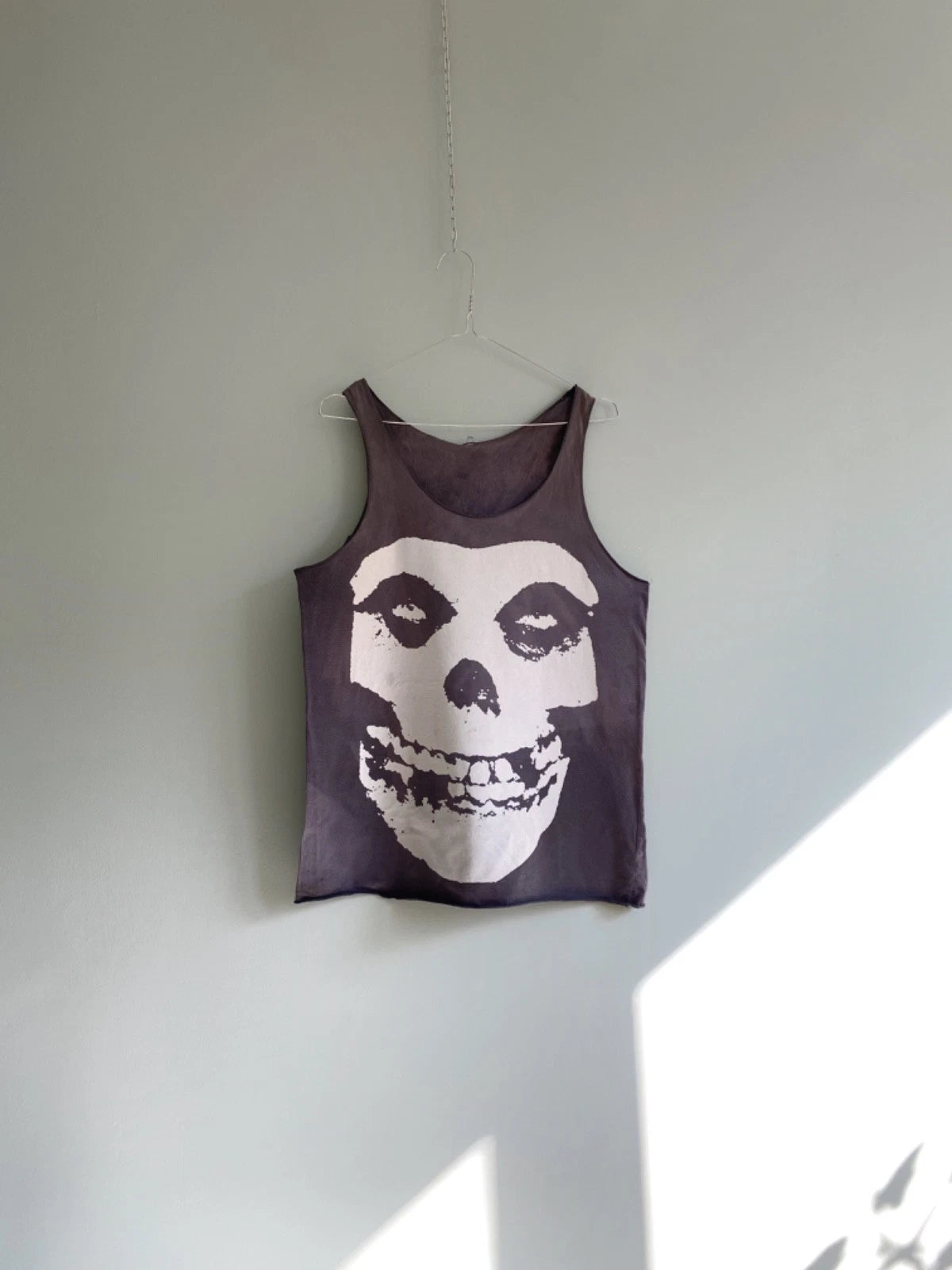 Vintage 1990 Misfits Crimson Ghost 90s Horror Punk Rock Band Tank Top M SunFaded
