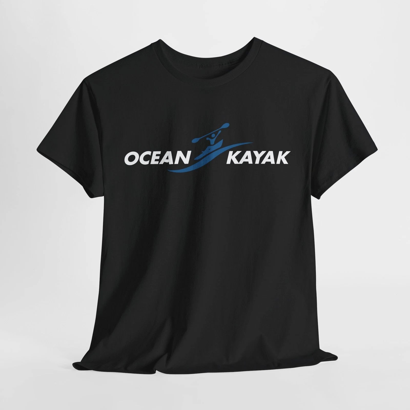 Ocean Kayak Canoe Logo T-Shirt Paddling Fishing Outdoor Graphic Unisex Tee S-5XL