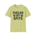 Fueled by Spite Unisex Softstyle T-Shirt, Funny Graphic Tee, Goth Aesthetic
